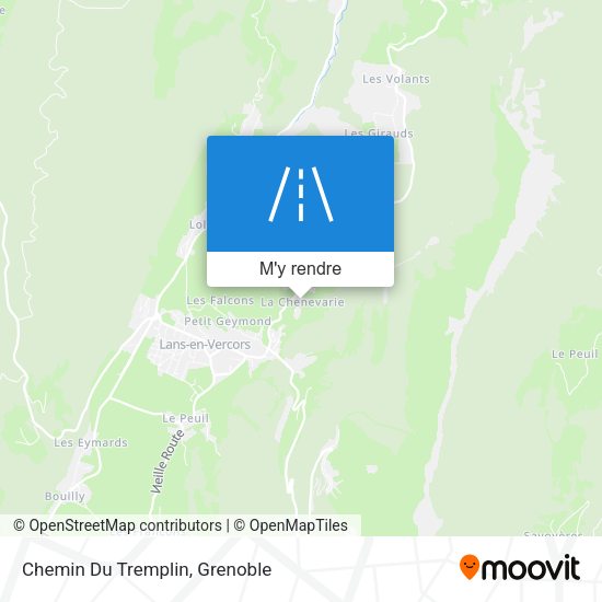 Chemin Du Tremplin plan