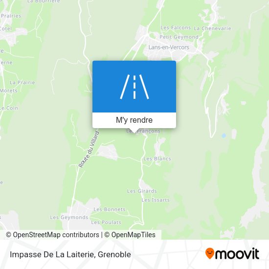 Impasse De La Laiterie plan