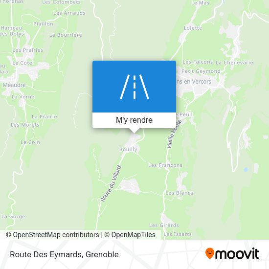 Route Des Eymards plan