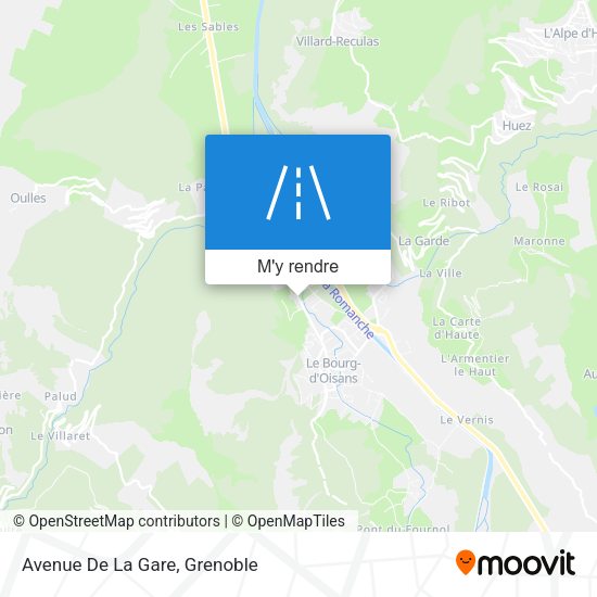 Avenue De La Gare plan