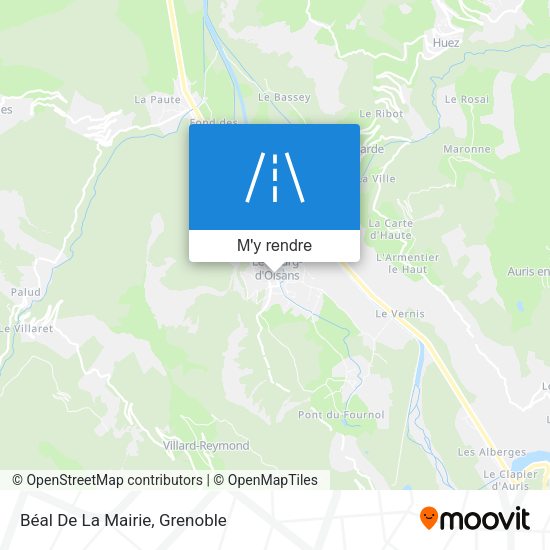 Béal De La Mairie plan