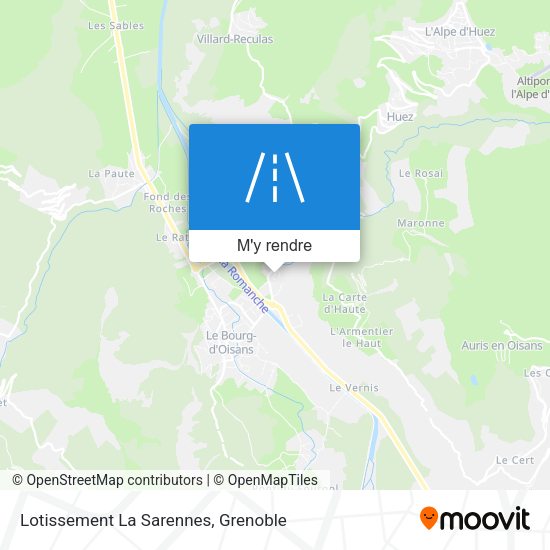 Lotissement La Sarennes plan