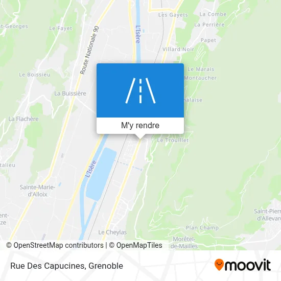 Rue Des Capucines plan