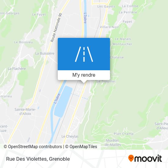 Rue Des Violettes plan