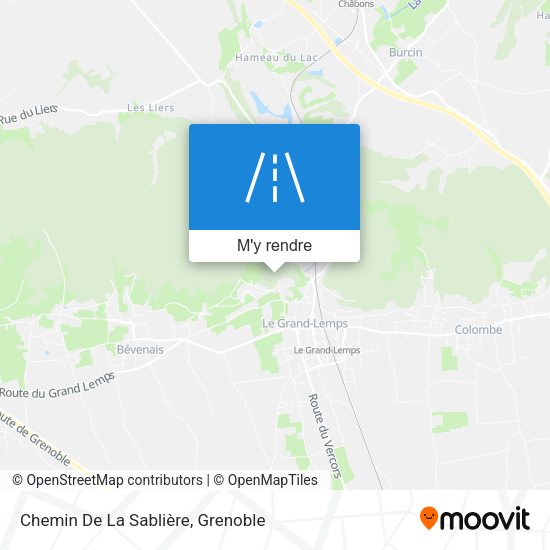 Chemin De La Sablière plan
