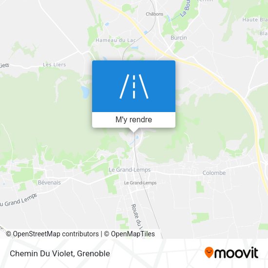 Chemin Du Violet plan