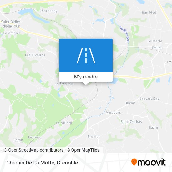Chemin De La Motte plan