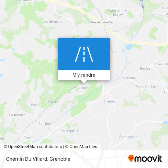 Chemin Du Villard plan