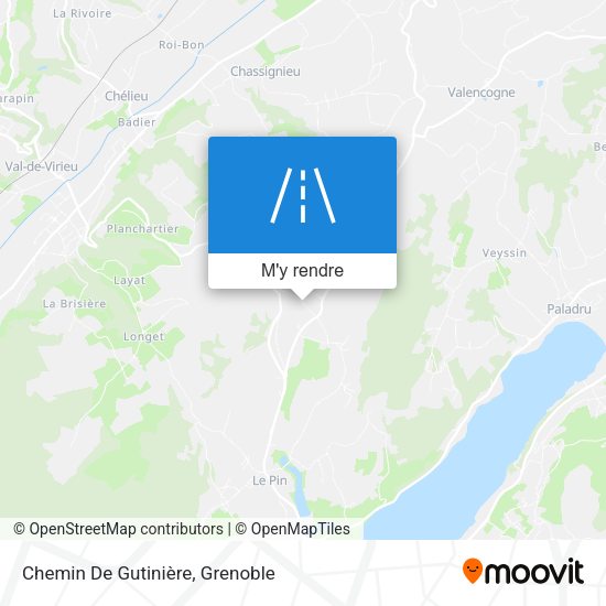 Chemin De Gutinière plan
