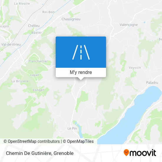 Chemin De Gutinière plan