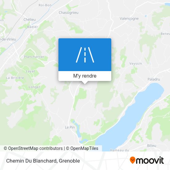 Chemin Du Blanchard plan