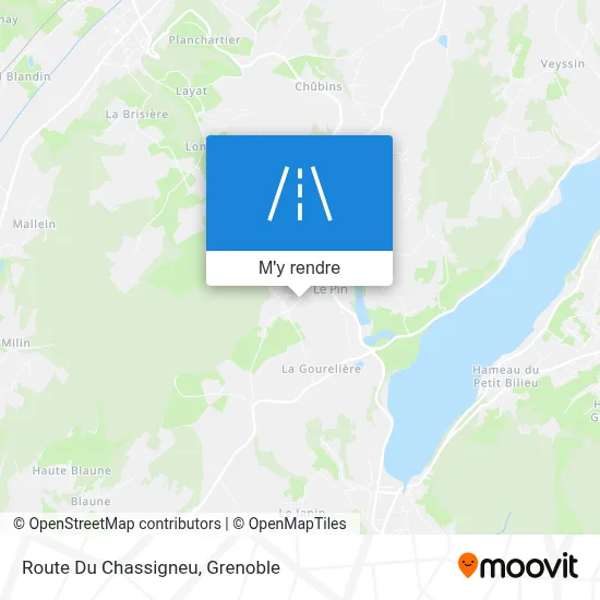 Route Du Chassigneu plan