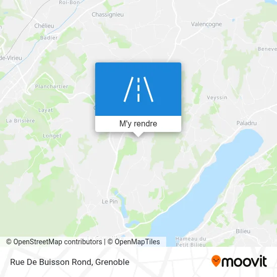 Rue De Buisson Rond plan