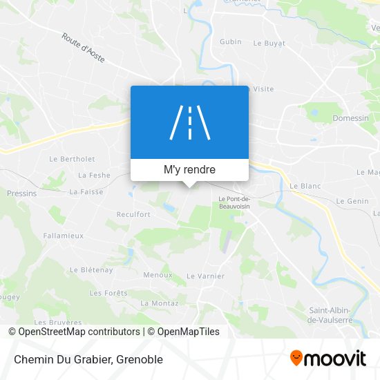 Chemin Du Grabier plan