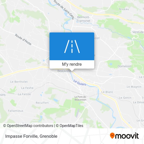 Impasse Forville plan