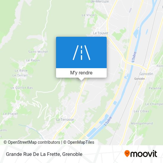 Grande Rue De La Frette plan
