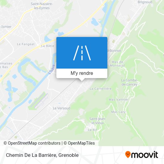 Chemin De La Barrière plan
