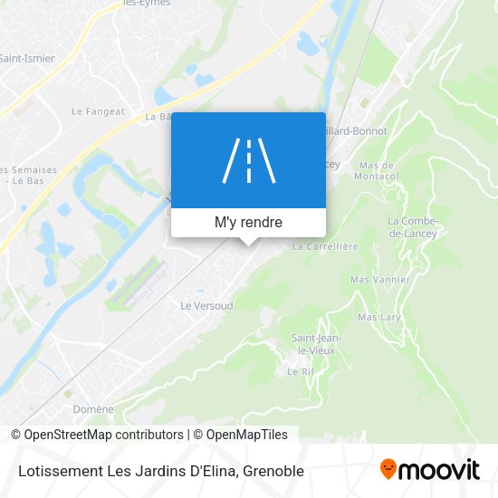 Lotissement Les Jardins D'Elina plan