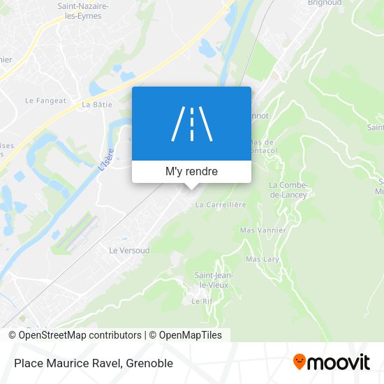 Place Maurice Ravel plan
