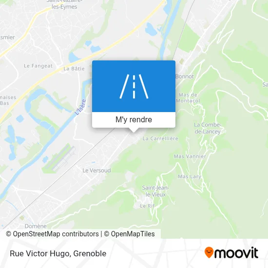 Rue Victor Hugo plan