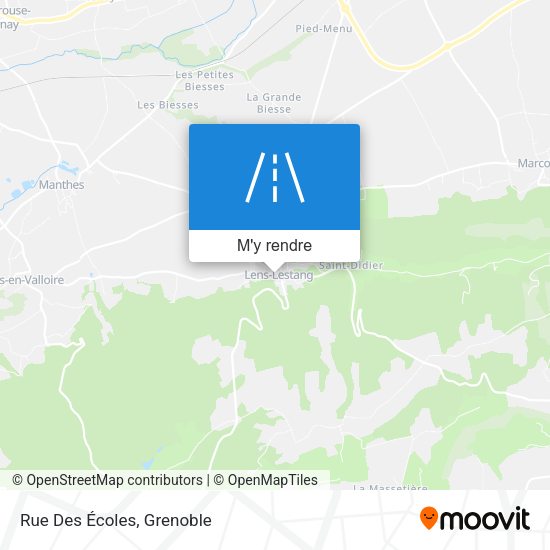 Rue Des Écoles plan