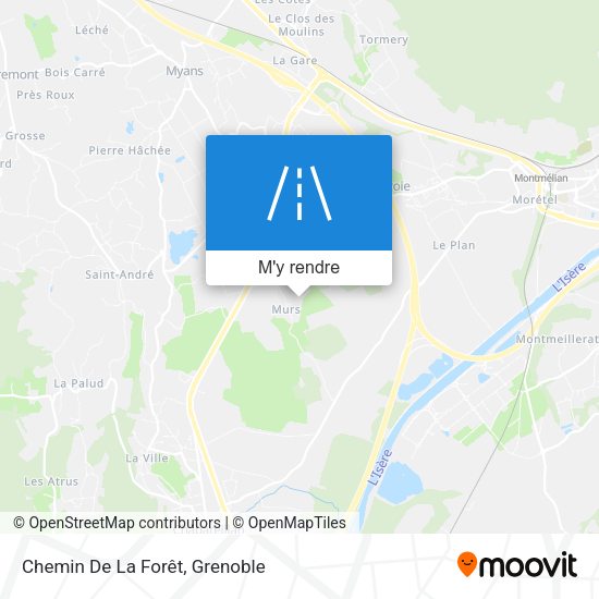 Chemin De La Forêt plan
