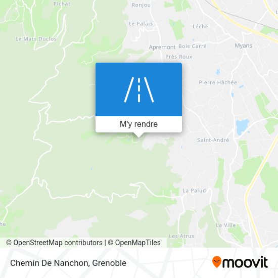 Chemin De Nanchon plan