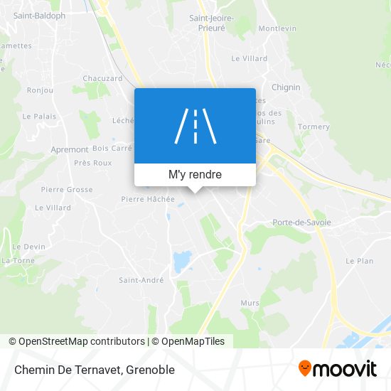 Chemin De Ternavet plan