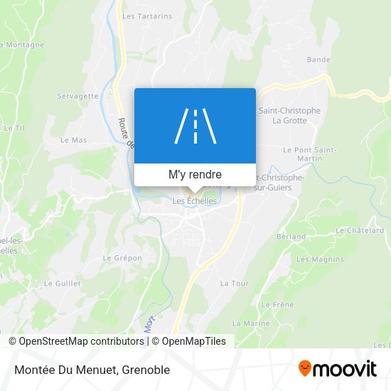 Montée Du Menuet plan