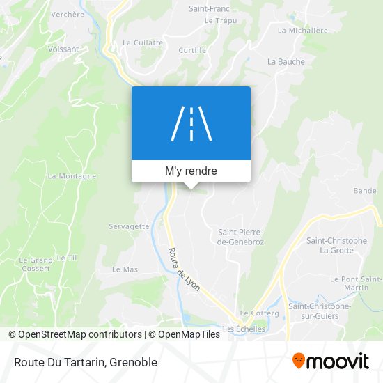 Route Du Tartarin plan