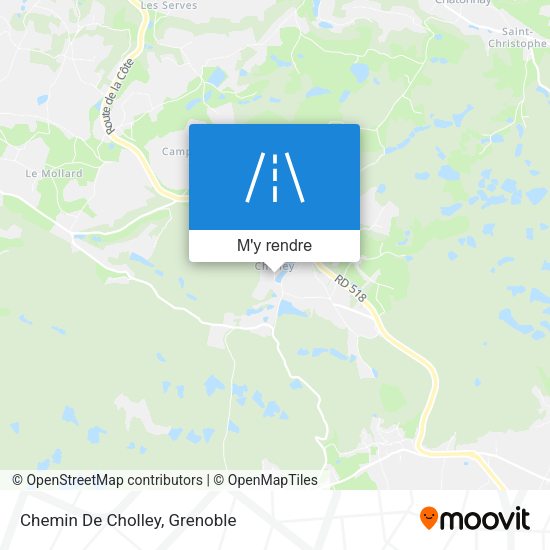 Chemin De Cholley plan