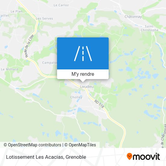 Lotissement Les Acacias plan