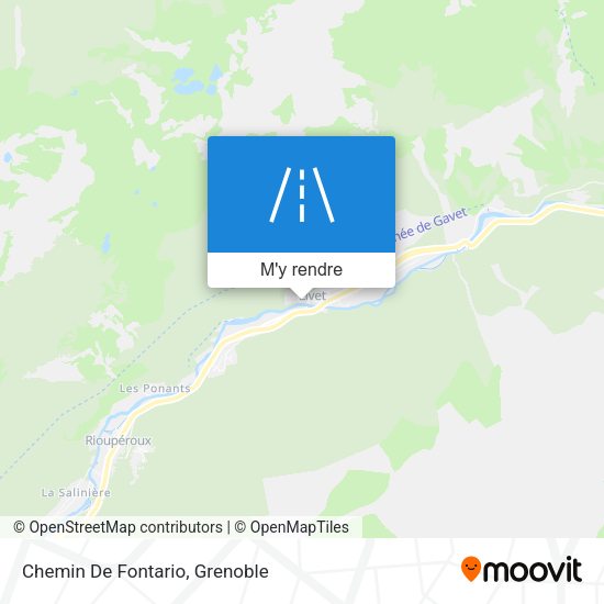 Chemin De Fontario plan