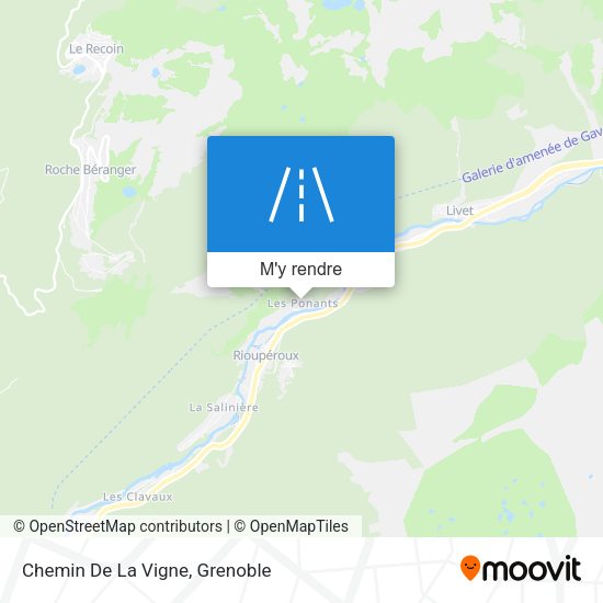 Chemin De La Vigne plan