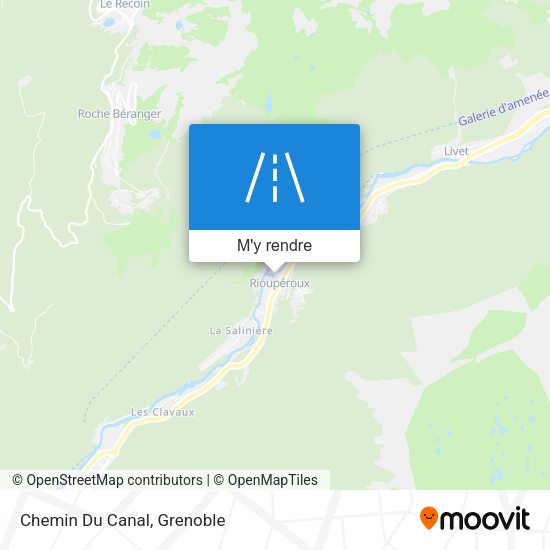 Chemin Du Canal plan