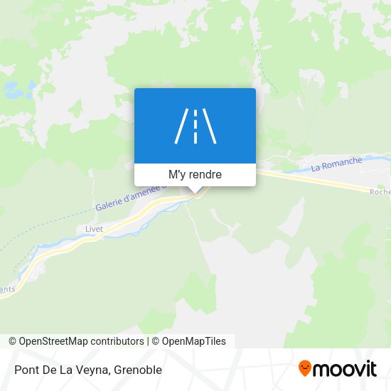Pont De La Veyna plan