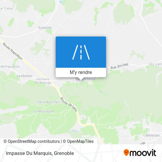 Impasse Du Marquis plan