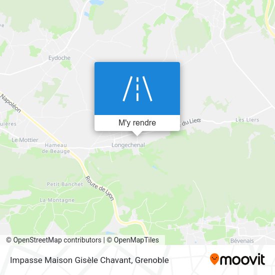 Impasse Maison Gisèle Chavant plan