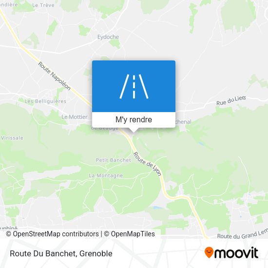 Route Du Banchet plan