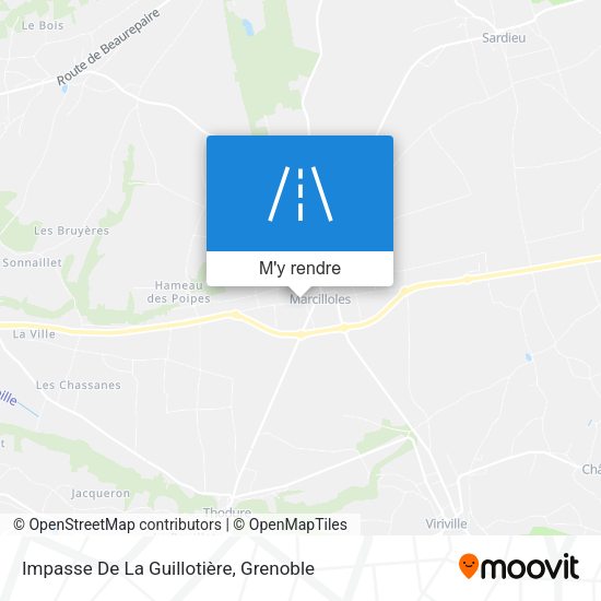 Impasse De La Guillotière plan