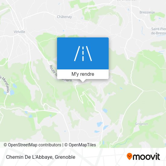 Chemin De L'Abbaye plan