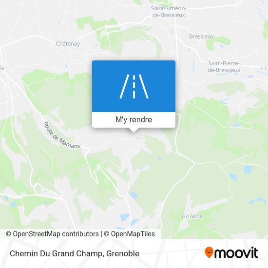 Chemin Du Grand Champ plan