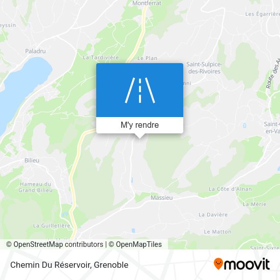 Chemin Du Réservoir plan