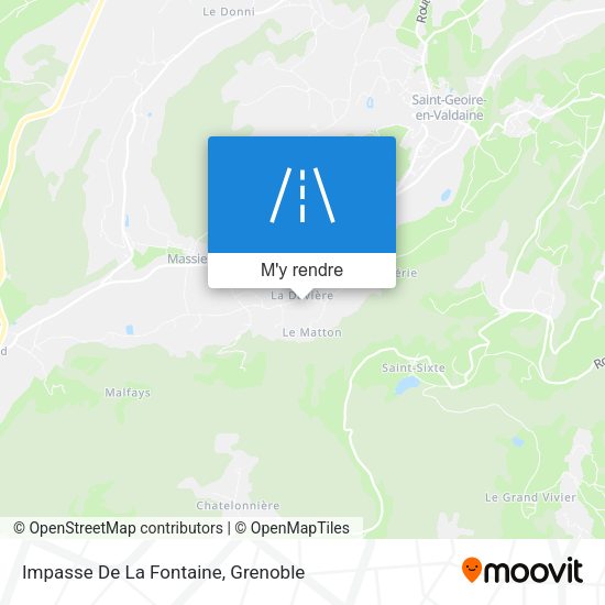 Impasse De La Fontaine plan