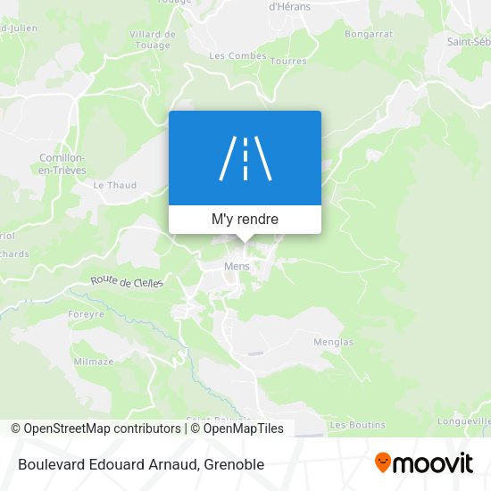 Boulevard Edouard Arnaud plan