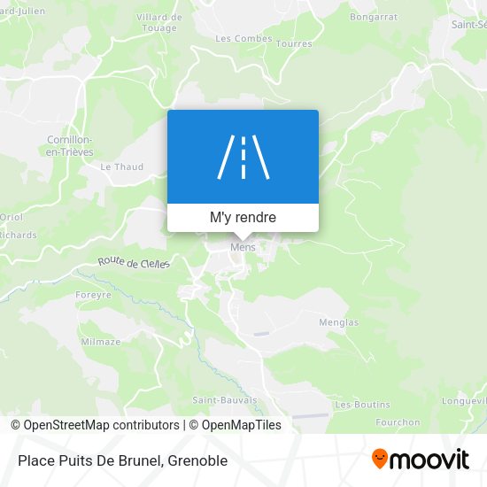 Place Puits De Brunel plan