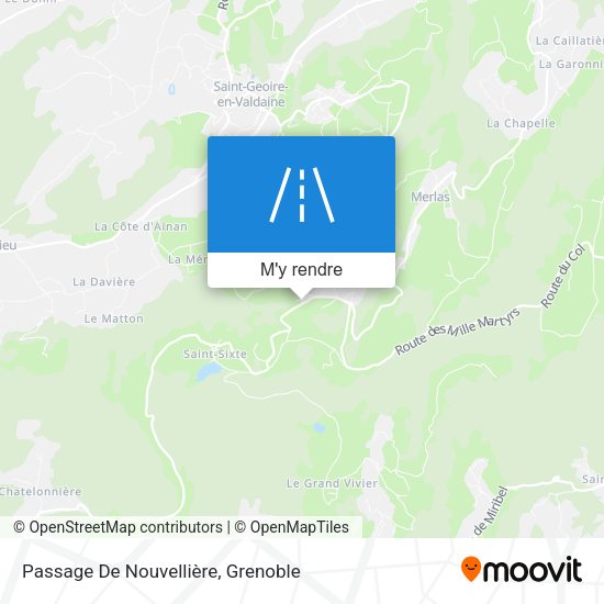 Passage De Nouvellière plan
