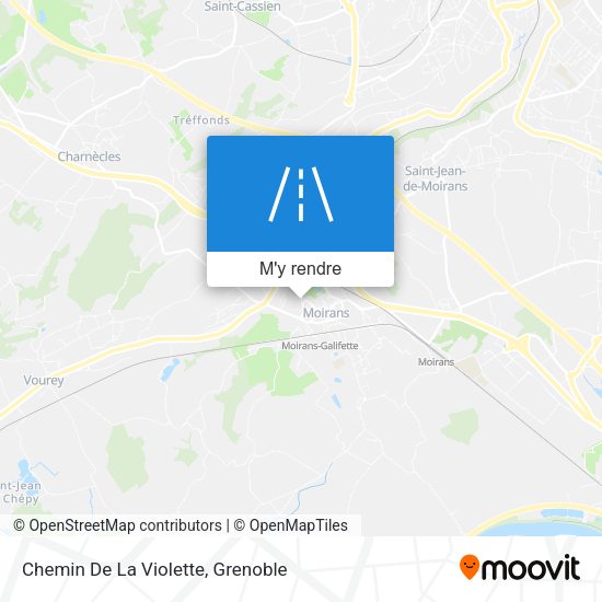Chemin De La Violette plan