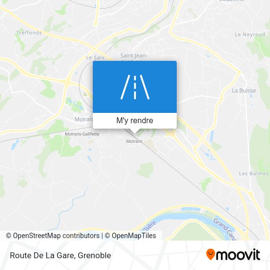 Route De La Gare plan