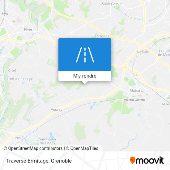 Traverse Ermitage plan